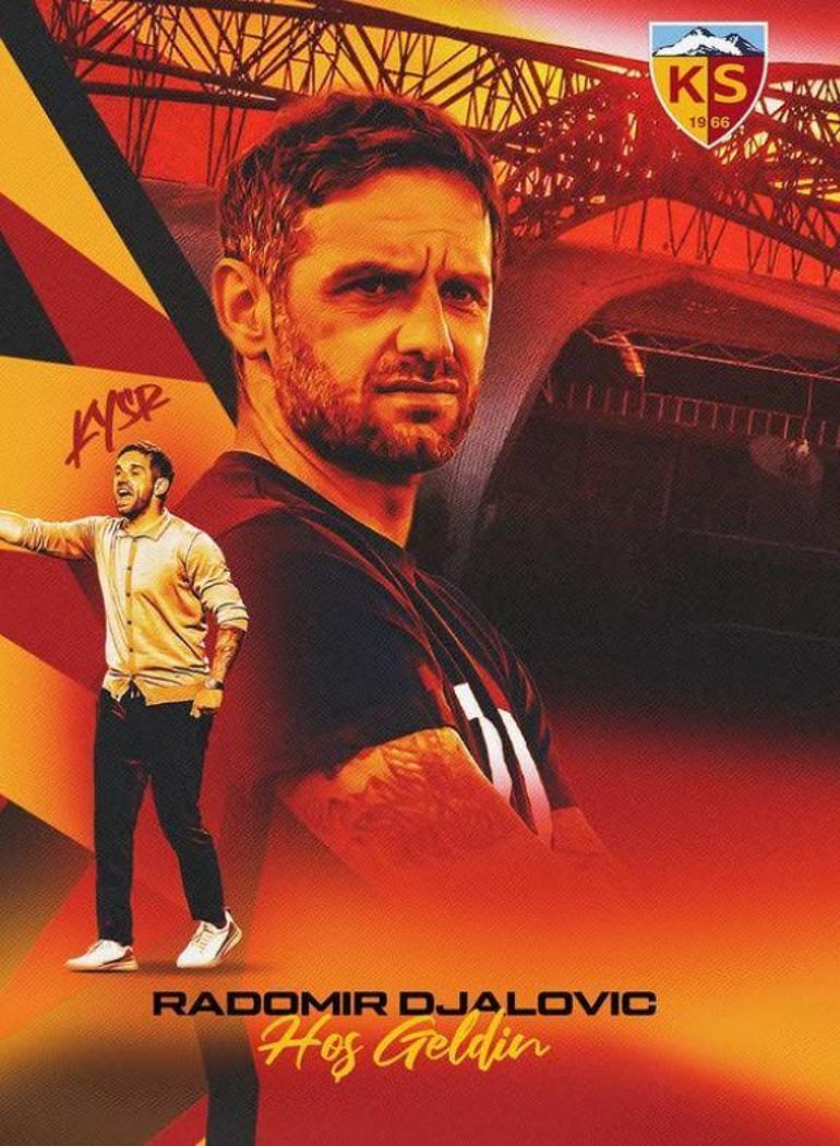 Kayserispor yeni teknik direktörüne kavuştu 1,5 yıllık resmi sözleşme imzaladı.