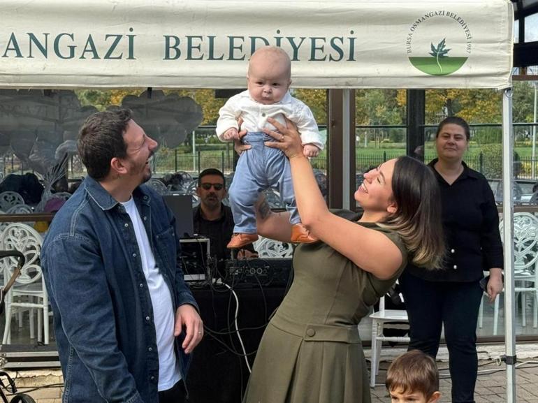 Minik Çağan için gerekli para toplandı, binlerce taraftar yeşil beyaz balon uçurdu