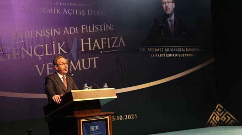 Kasapoğlu: “Filistin davası, insanlık onurunun davasıdır”