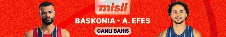 Anadolu Efes, EuroLeaguede Baskonina deplasmanında Maçın heyecanı canlı yayın, canlı sohbet ve Şampiyon Oranlar ile Mislide