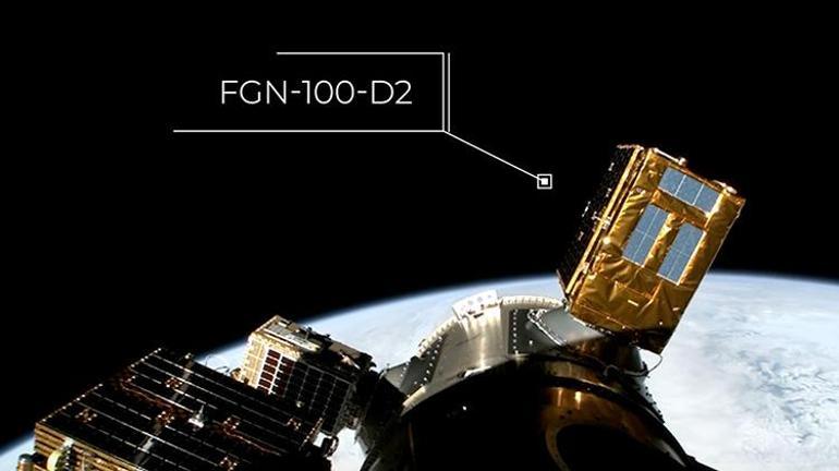 Milli uydu Fergani FGN-100-D2 uzayda Bir günde 15 bin tur attı