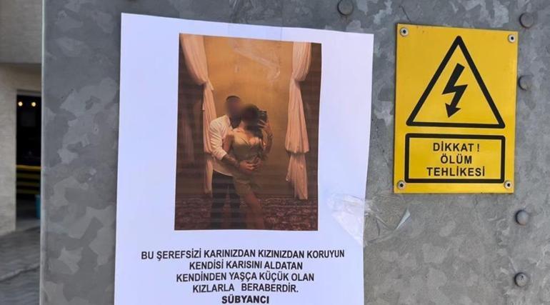 Fotoğrafı gören uzun uzun baktı Kızlarınızı bu adamdan uzak tutun yazılı afişler ortalığı karıştırdı