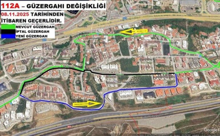 BURULAŞ,tan yeni duyuru O hatların güzergahları değişiyor, son 2 gün...