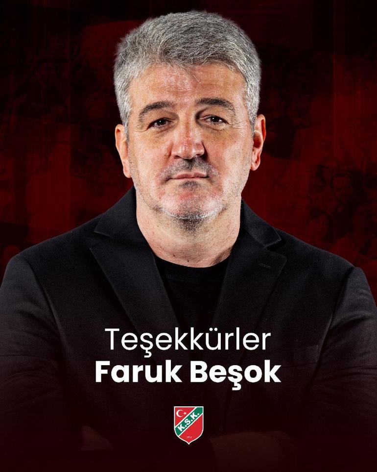 Karşıyaka Başantrenör Faruk Beşok ile yollaı ayırdı