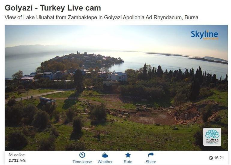 Bursa Nilüfer Belediyesinden küresel adım Gölyazı dünyanın dijital billboardunda