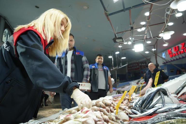 Balık tezgahlarına yakın markaj 109 kişi ve işletmeye 2,5 milyon TL ceza