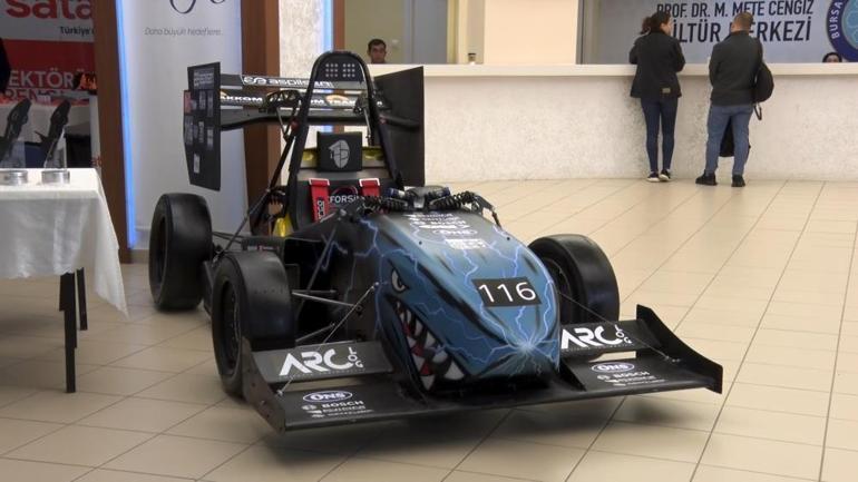 Bursada öğrenciler üretti Türkiyenin en hızlı aracı olacak