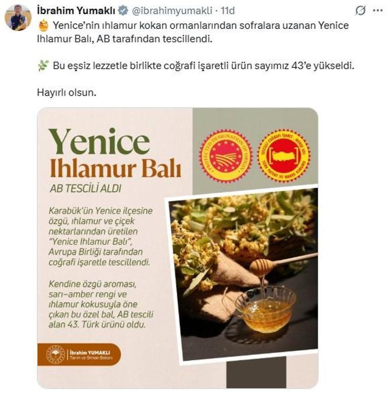 Türkiyenin ürünleri Avrupaya damga vurdu Karabükün meşhur balı ABden tescil belgesi aldı