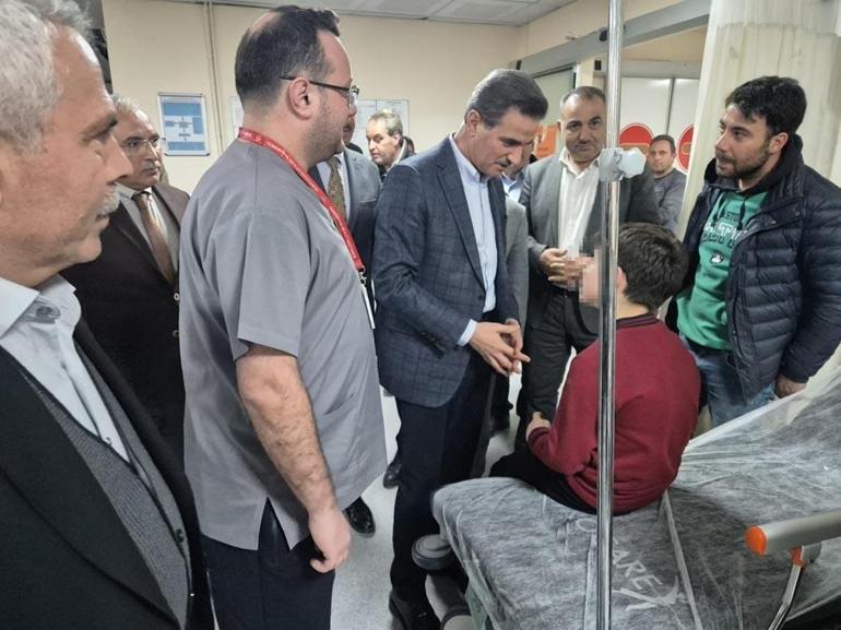 Zehirlenme haberi Gümüşhane’den geldi Pansiyona dışarıdan getirdikleri pideyi yiyen 29 öğrenci hastaneye kaldırıldı