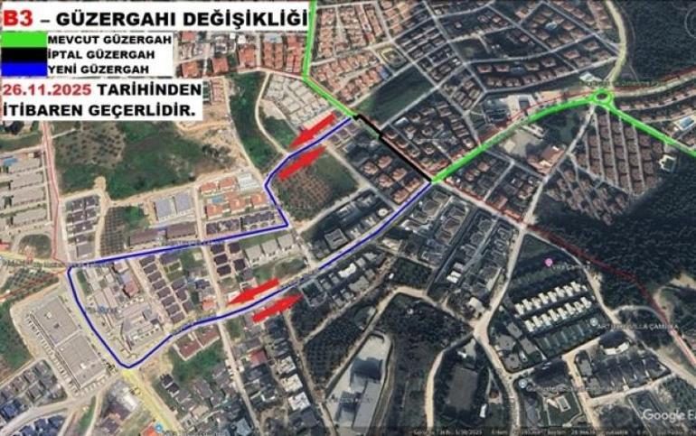 Bursada yaşayanlar dikkat BURULAŞ duyurdu: 3 otobüsün güzergahı değişti, işte o hatlar...