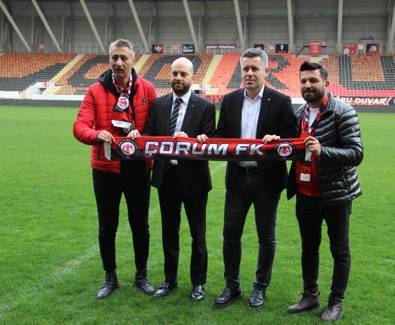 Çorum FKnın yeni teknik direktörü belli oldu