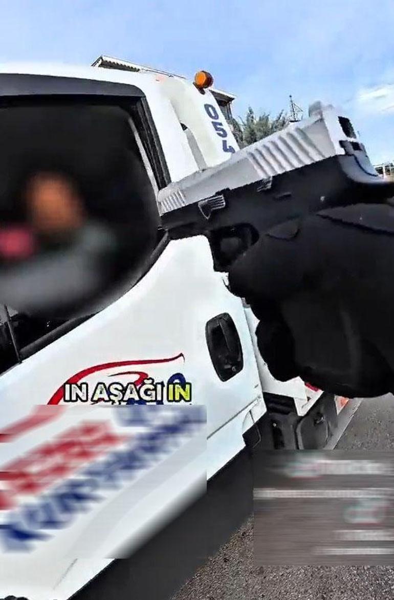 Motosiklet indirme senaryosunu sosyal medyadan paylaştılar polis harekete geçti