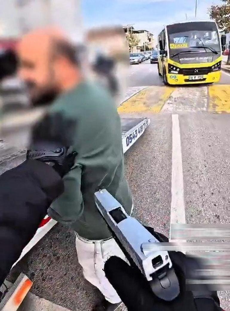 Motosiklet indirme senaryosunu sosyal medyadan paylaştılar polis harekete geçti