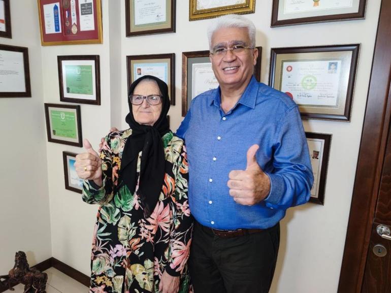 Zarife nine Masada kalırsın denildi Fıtık ameliyatıyla yeniden yürümeye başladı