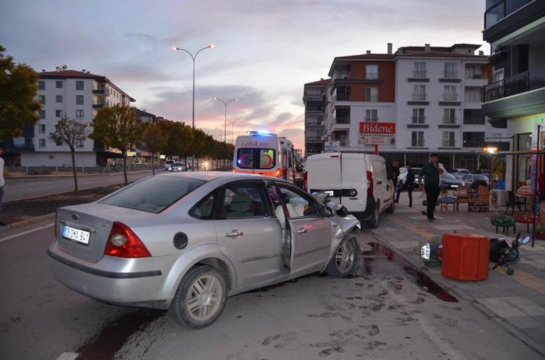 Aksaray’da 3 araca çarpan alkollü sürücü, sağlık çalışanına Beni morga götürün dedi