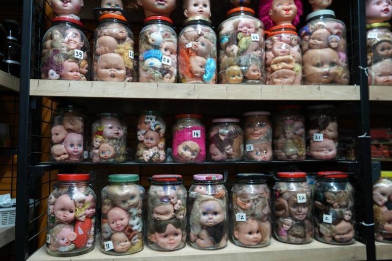 Kocaelide görenleri ürküten sıra dışı koleksiyon Arkasındaki hikaye dikkat çekiyor