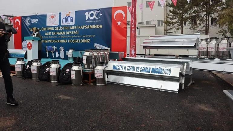 Malatyada dev destek: 40 ev hibe edildi