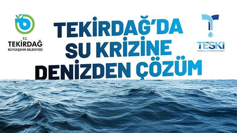 Tekirdağda kuraklığa karşı tarihi adım İki dev tesis geliyor, su krizine kalıcı çözüm...