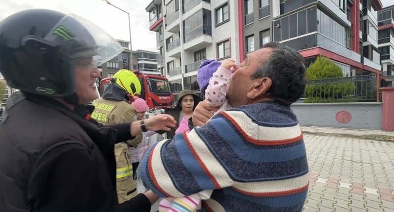 Balıkesir Edremit’te bodrum yangını: 6 kişi dumandan etkilendi