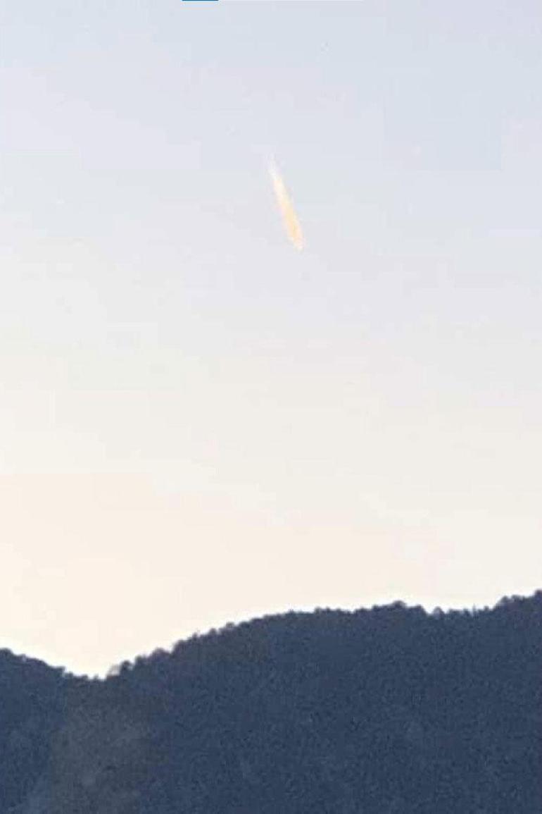 Burdurda gökyüzündeki bilinmeyen ışık paniğe neden oldu: Gerçek göktaşı çıktı