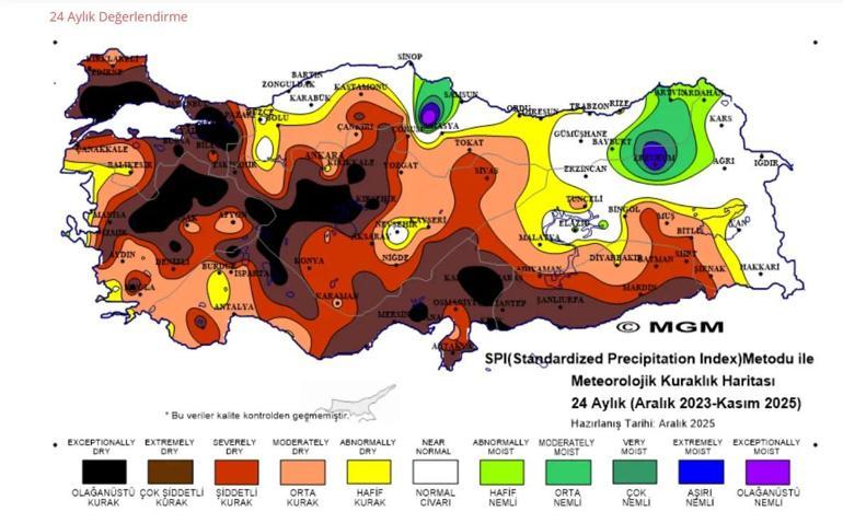 Eskişehir’de kuraklık alarmı: Harita endişe verici