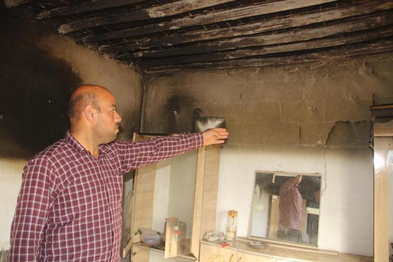 Şanlıurfada lanet adeta bu ailenin üstünde Gittikleri ev bile yanıyor