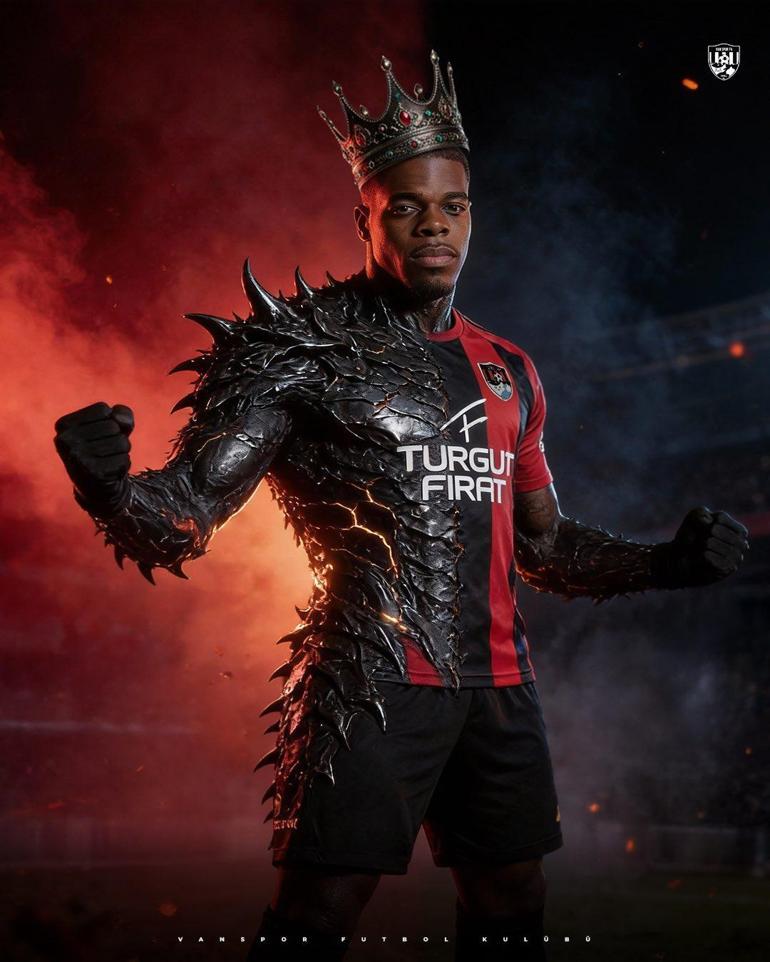 Vanspor’da Ivan Cedric yıktı geçti Gol krallığında zirvede