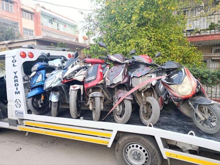 Adanada sıkı denetim Her iki motosikletliden biri ceza yedi