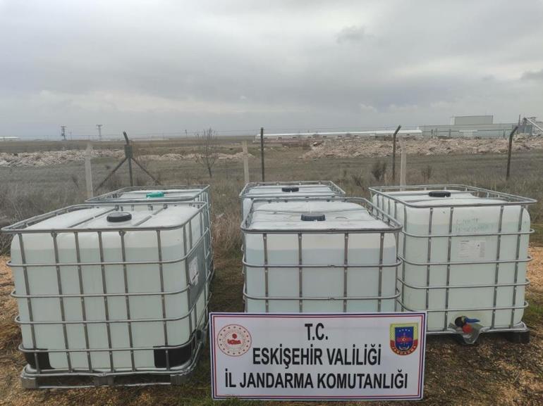 Eskişehirde yılbaşı öncesi rezalet İşyerine saklamış, 5 ton çıktı