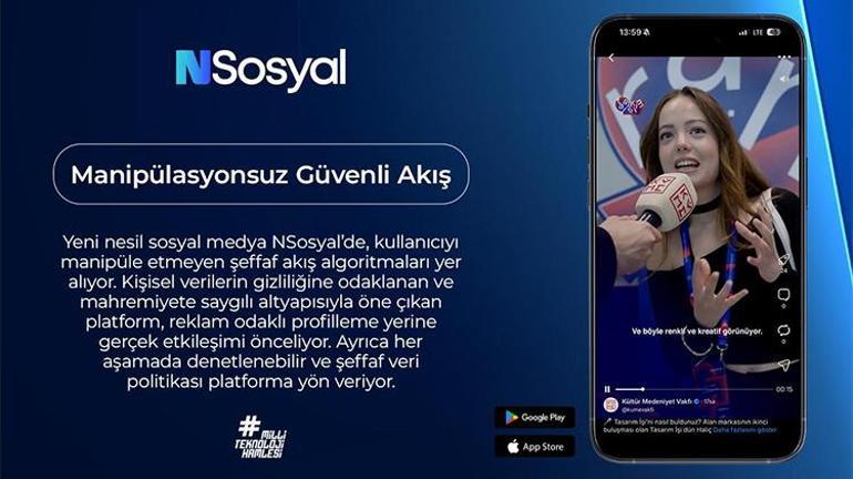 NSosyal yeni yüzü ve özellikleriyle yayında