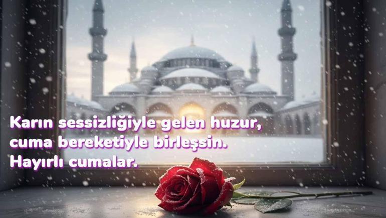 Yeni Yıl İlk Cuma Mesajları: Kar Manzaralı ve Karlı Cuma Mesajları, Dualı, Hadisli, İlahili, Resimli, Komik ve İmalı Seçeneklerle Anlamlı Cuma Sözleri ve Paylaşımları