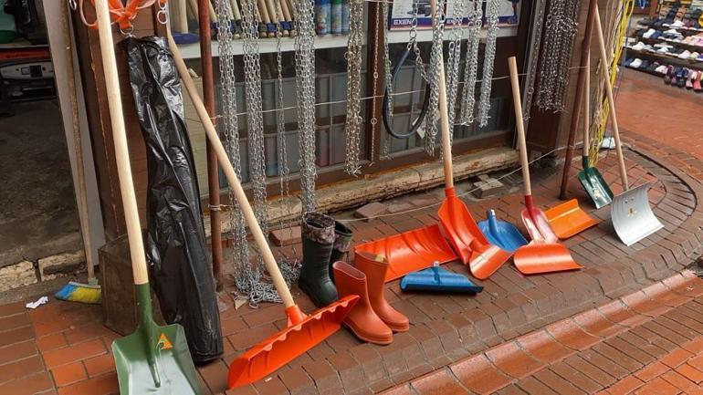 Boluda kar yağdı, en çok bu ürün yok sattı