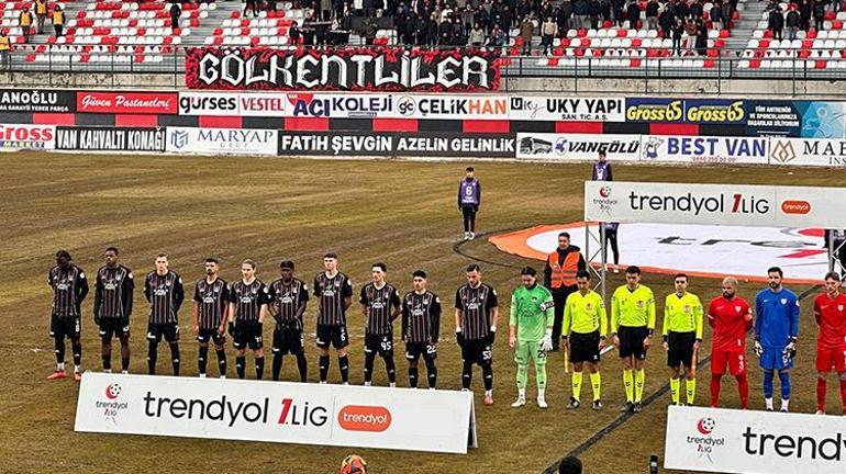 Vansporda deprem Ivan Cedric yapamadı, Boluspor 3 puanı kaptı