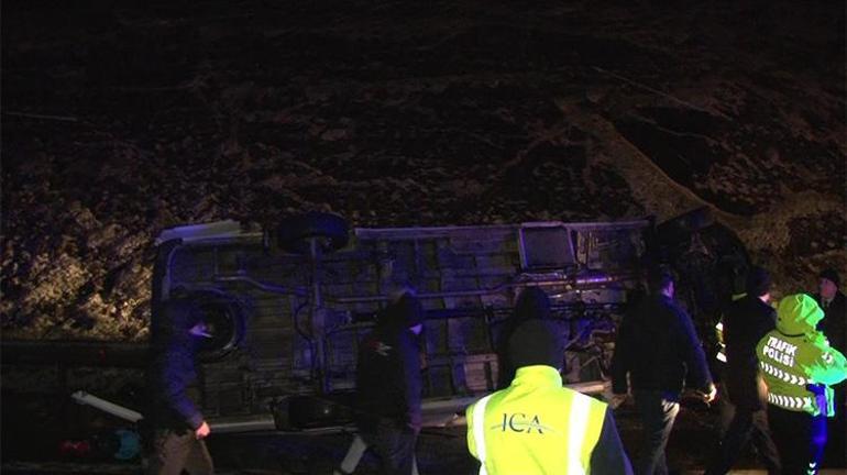 Kuzey Marmara Otoyolu’nda kar yağışı kaza getirdi Çok sayıda yaralı var