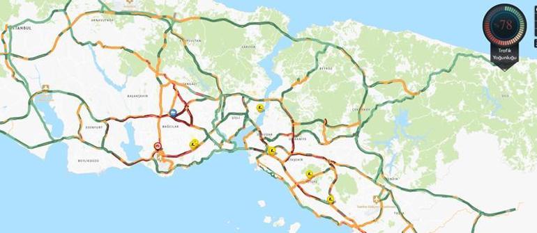 İstanbulda beyaz esaret: Trafik durdu, işe gidenler zor anlar yaşadı Valilik duyurdu, yasak geldi