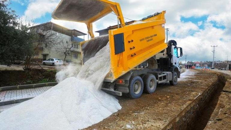 Denizliye dev yatırım 7 mahallenin su çilesi tarihe karışıyor