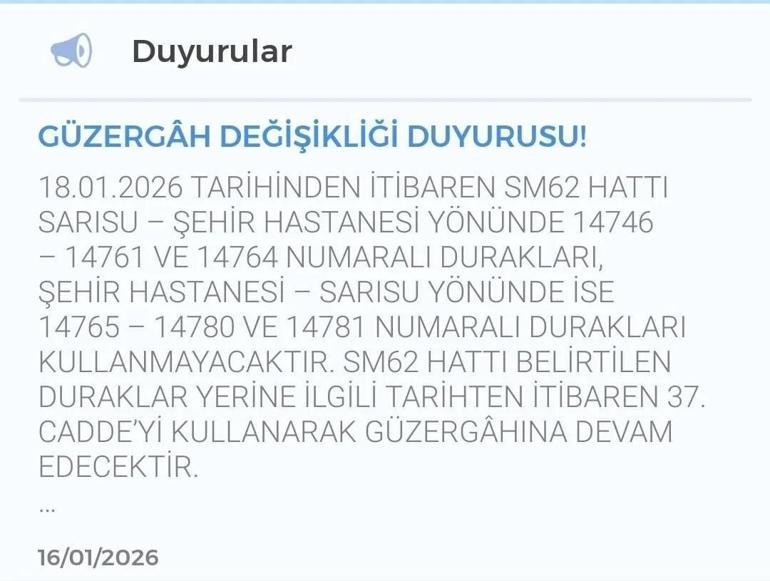Antalyada duyurusu yapıldı: Güzergah komple değişti
