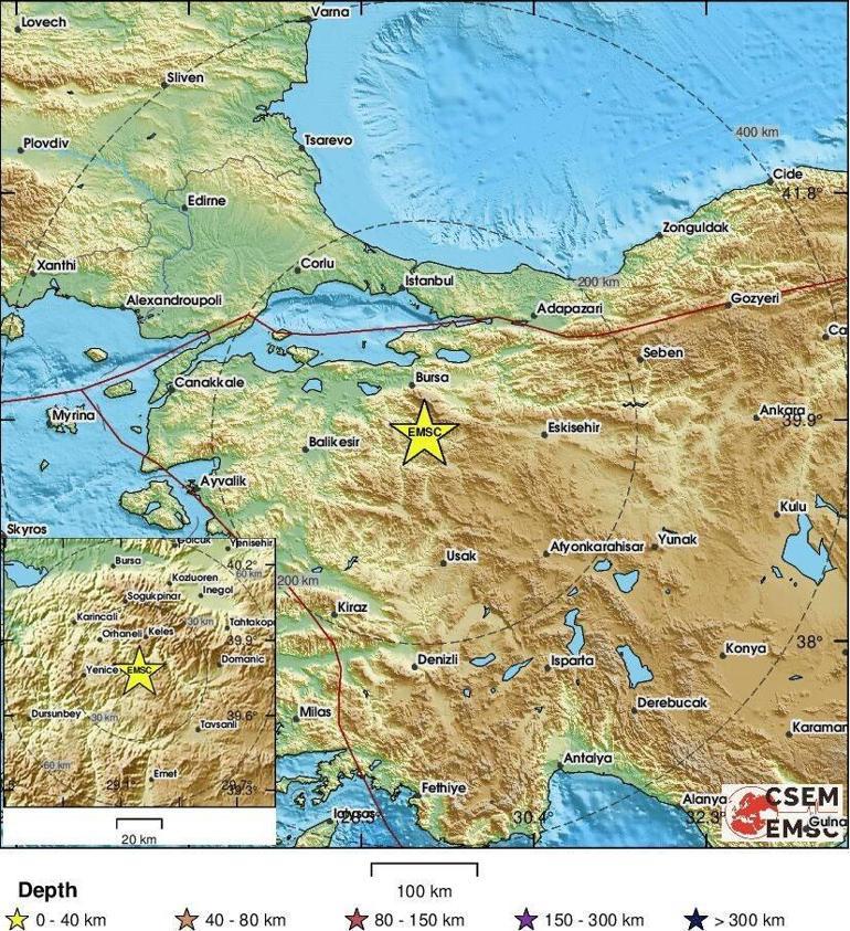 Balıkesir Sındırgıda 5.1 büyüklüğünde deprem İstanbul dahil birçok çevre ilden hissedildi