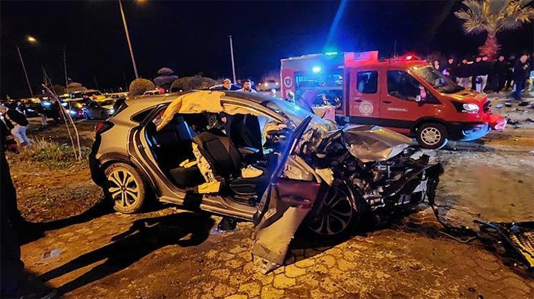 Bursada feci kaza Bu araçtan sağ çıktılar