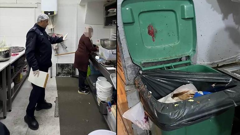 Pastanede mide bulandıran görüntüler