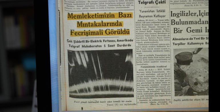 Kuzey ışıkları Türkiyede görüldü Askerler fark etti, yıllar sonra gerçek ortaya çıktı