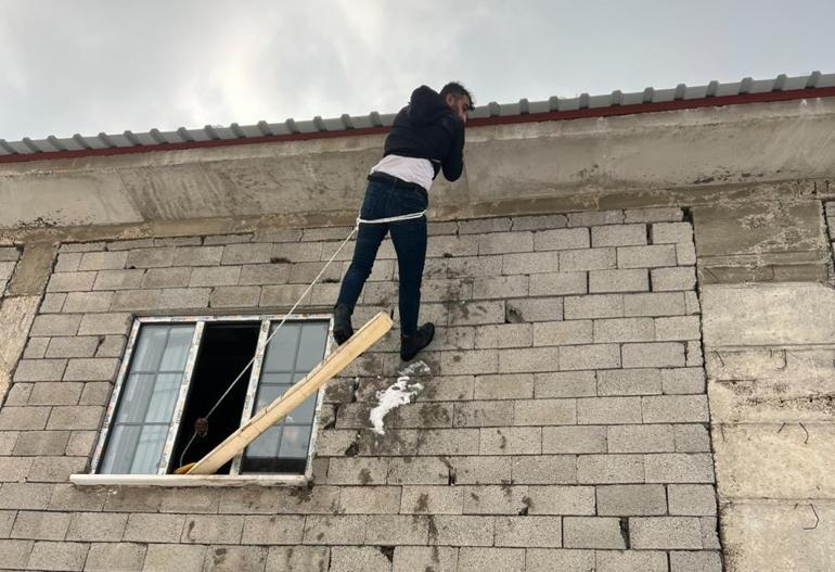 Çatıda asılı gören intihar sandı, gerçek sonradan ortaya çıktı