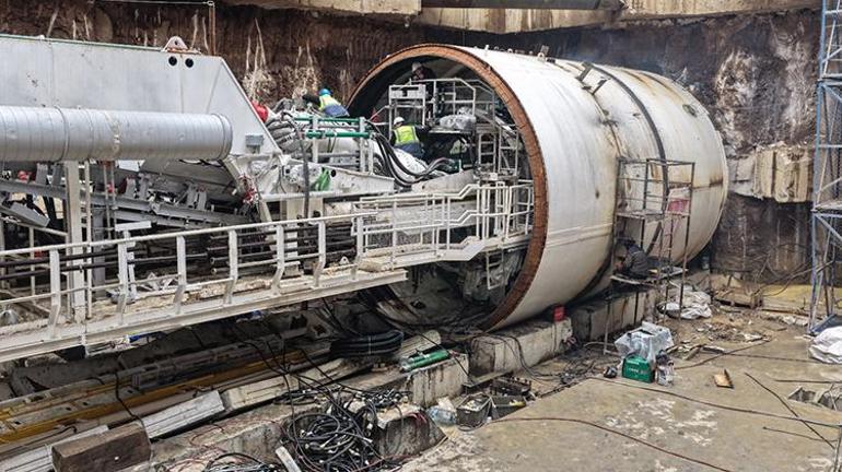 Kocaeliye metro müjdesi Derincede başladı, 4e yükseldi