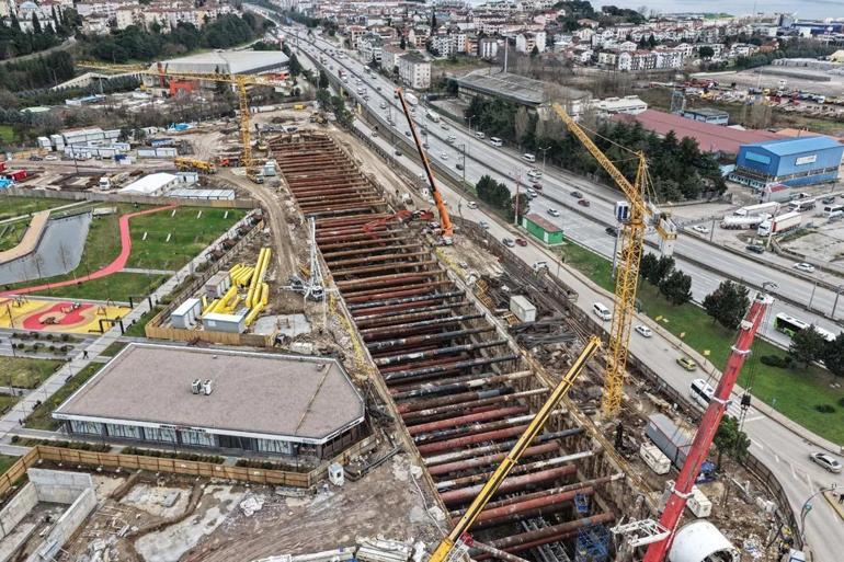 Kocaeliye metro müjdesi Derincede başladı, 4e yükseldi