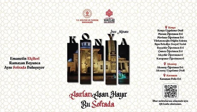 Konyada 9 nokta belirlendi Ücretsiz yemek dağıtılacak