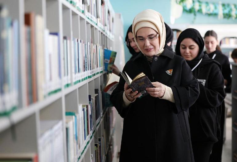 Emine Erdoğan: Kütüphane okulların kalbidir, ruhudur, can damarıdır
