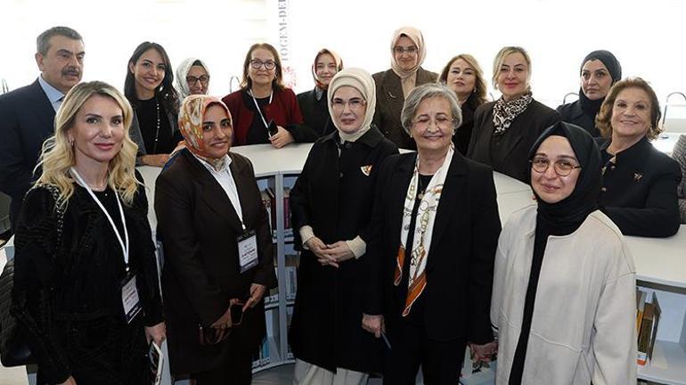 Emine Erdoğan: Kütüphane okulların kalbidir, ruhudur, can damarıdır