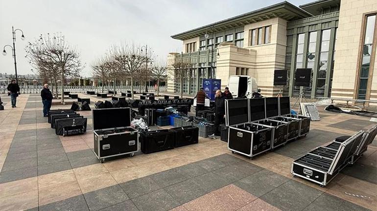 Hazırlıklara başlandı: Külliye’de iftar yayını