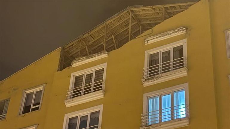 Kayseride gece yarısı büyük gürültü: Duvar yerle bir oldu