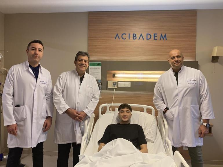 Sivasspor’da Eymen Yurdcu depremi Hemen ameliyata alındı